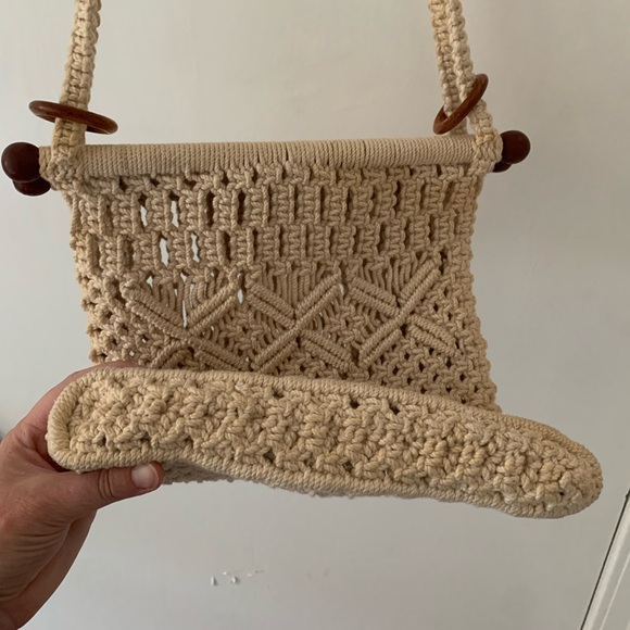Vintage macrame bag - Picture 4 of 6
